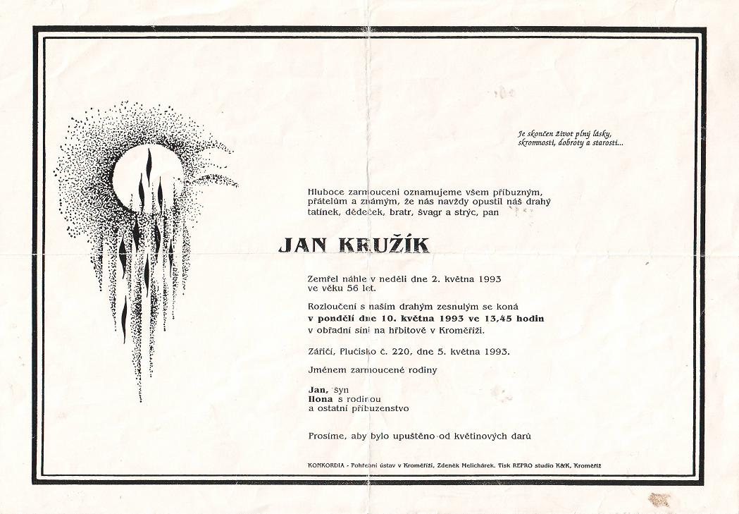 parte Jan Kružík st.